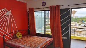 Bedroom in 2 BHK Builder Floor at Raviraj Ozone Apartments, Wagholi – for Rent