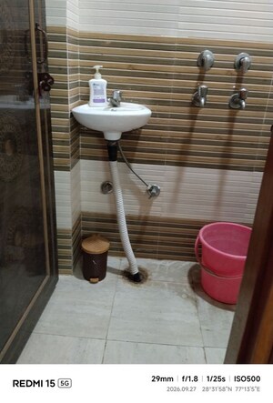 Staircase in 1 BHK Apartment at Khirki Extension – for Rent