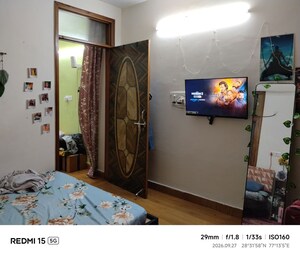 Bedroom in 1 BHK Apartment at Khirki Extension – for Rent