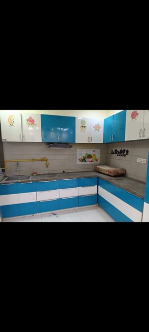 Kitchen in 2 BHK Apartment at Gala Marigold, Bopal – for Rent