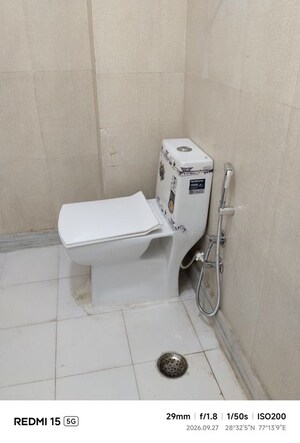 Bathroom in 2 BHK Apartment at Panchsheel Vihar – for Rent