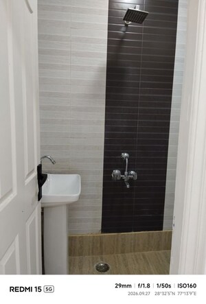 Bathroom in 2 BHK Apartment at Panchsheel Vihar – for Rent
