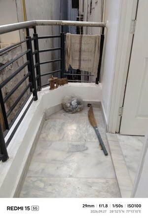 Balcony in 2 BHK Apartment at Panchsheel Vihar – for Sale