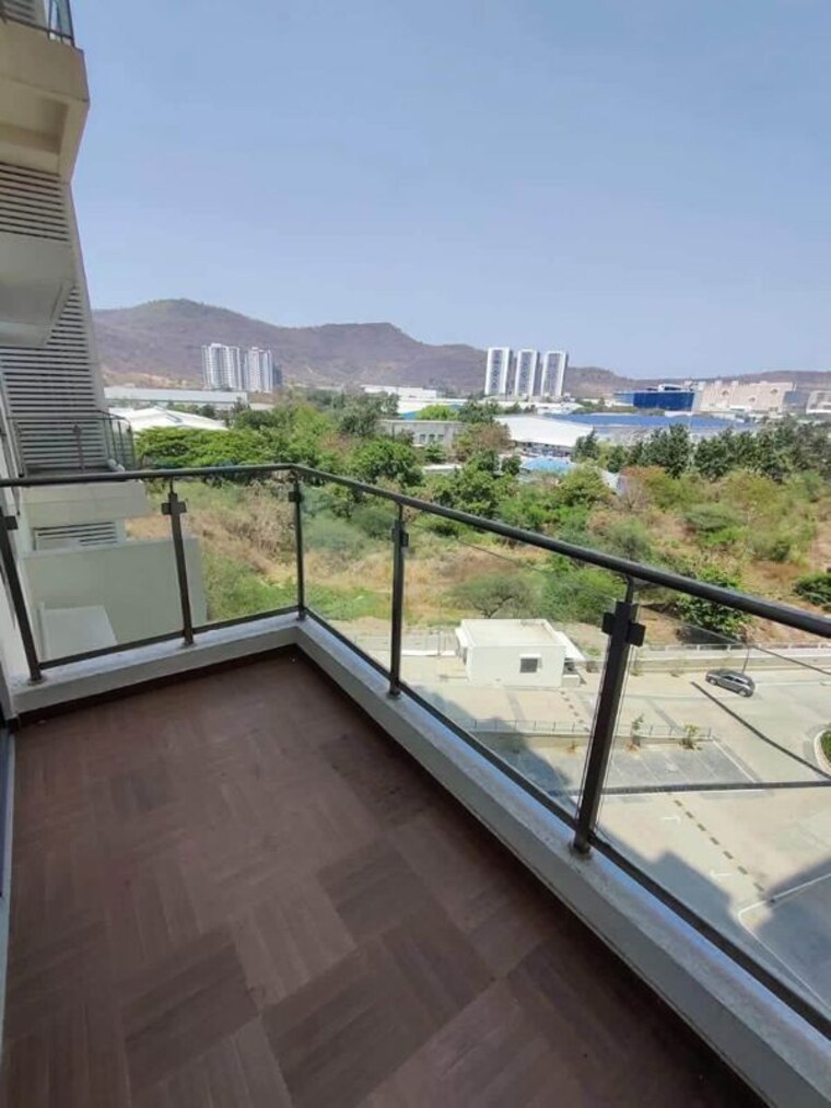 Balcony, gera-adara 2 Bedroom 860 Sq.Ft. Apartment In Hinjewadi Pune 10714396