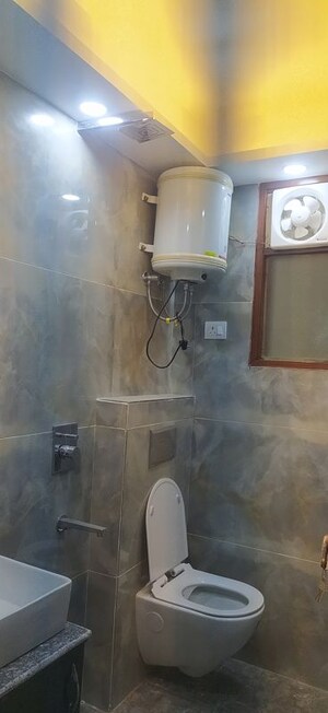 Bathroom in 2 BHK Builder Floor at Malviya Nagar – for Rent