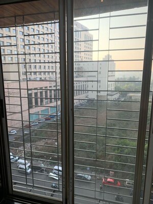 Balcony in 2 BHK Apartment at Khandelwal Sai Iconic, Andheri West – for Rent
