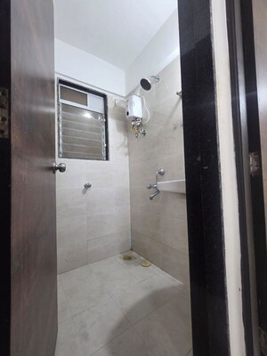 Bathroom in 1 BHK Apartment at DGS Sheetal Tapovan, Malad East – for Rent