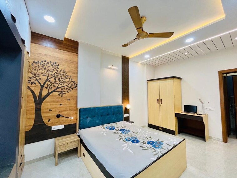 Bedroom, aarna-apartment 2 Bedroom 1200 Sq.Ft. Apartment In Senapati Bapat Road Pune 10714485