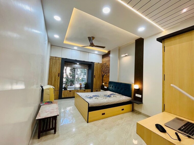 Bedroom, aarna-apartment 2 Bedroom 1200 Sq.Ft. Apartment In Senapati Bapat Road Pune 10714485