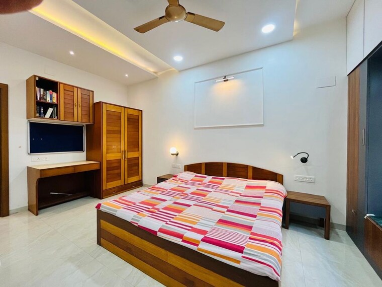 Bedroom, aarna-apartment 2 Bedroom 1200 Sq.Ft. Apartment In Senapati Bapat Road Pune 10714485