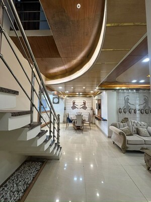 Staircase in 4 BHK Independent House at Dwarka – for Rent