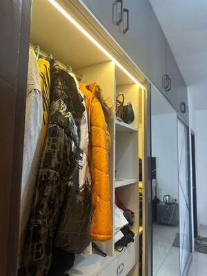 Staircase in 2 BHK Apartment at Rishita Manhattan, Gomti Nagar – for Rent