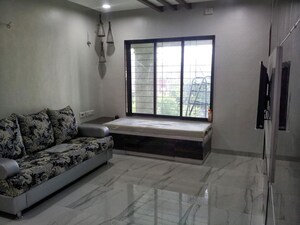 Bedroom in 1 BHK Apartment at Rohan Garden, Kothrud – for Rent