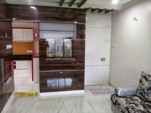 Kitchen in 1 BHK Apartment at Rohan Garden, Kothrud – for Rent