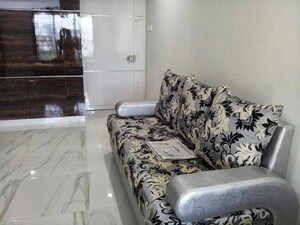 Living Room in 1 BHK Apartment at Rohan Garden, Kothrud – for Rent