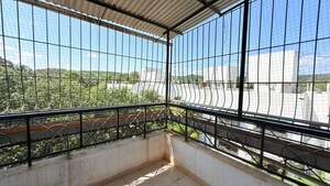 Balcony in 2 BHK Apartment at Seema Garden, Kothrud – for Rent