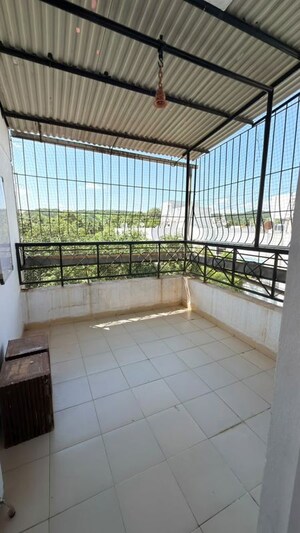 Balcony in 2 BHK Apartment at Seema Garden, Kothrud – for Rent