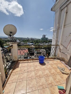 Balcony in 2 BHK Apartment at Hill Crest Apartments, Kothrud – for Rent