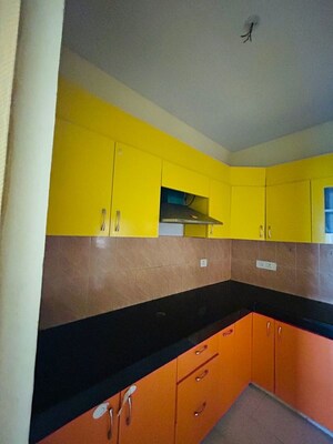 Kitchen in 2.5 BHK Apartment at UPAEVP Mandakini Enclave, Raebareli Road – for Rent