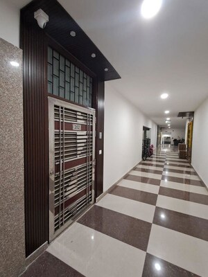 Staircase in 2 BHK Apartment at Pardos Okas Residency, Sushant Golf City – for Rent