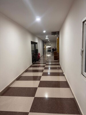 Building Lobby in 2 BHK Apartment at Pardos Okas Residency, Sushant Golf City – for Rent