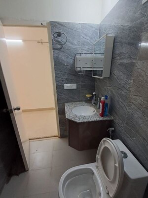 Bathroom in 2 BHK Apartment at Pardos Okas Residency, Sushant Golf City – for Rent