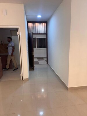 Building Lobby in 2 BHK Apartment at Pardos Okas Residency, Sushant Golf City – for Rent