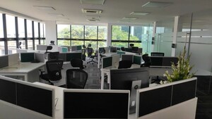 Team Area in  Office Space at Cunningham Hallmark, Vasanth Nagar – for Rent