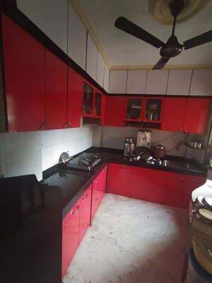 Kitchen in 1 BHK Apartment at Runwal Plaza, Vartak Nagar – for Rent