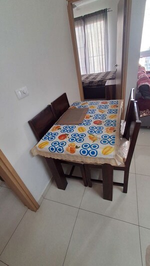 Dining area in 3 BHK Apartment at Godrej Royale Woods, Devanahalli – for Rent