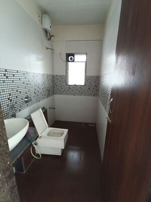 Bathroom in 3 BHK Apartment at B & M Atlantis, Ghansoli – for Rent