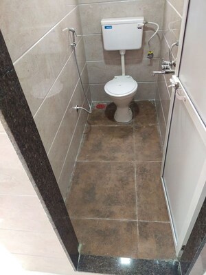 Bathroom in 3 BHK Apartment at B & M Atlantis, Ghansoli – for Rent