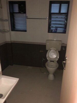Bathroom in 2 BHK Apartment at Sakal Nagar CHS, Aundh – for Rent