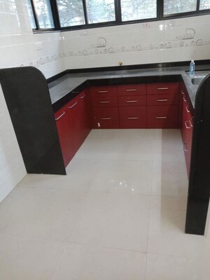 Kitchen in 2 BHK Apartment at Sakal Nagar CHS, Aundh – for Rent