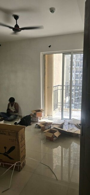 Living Room in 3 BHK Apartment at Prateek Grand City, Siddharth Vihar – for Sale