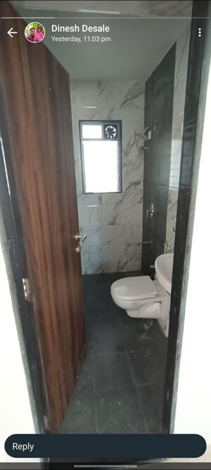 Bathroom in 2 BHK Apartment at Kashish Park Apartment, Lal Bahadur Shastri Road – for Rent