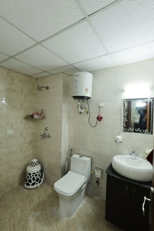 Bathroom in 2 BHK Apartment at Kanha Greens, Modipuram – for Sale