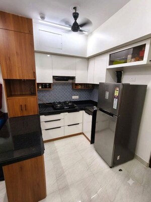 Kitchen in 1 BHK Apartment at Lodha Crown Quality Homes, Majiwada – for Rent