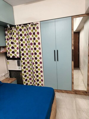 Bedroom in 1 BHK Apartment at Lodha Crown Quality Homes, Majiwada – for Rent