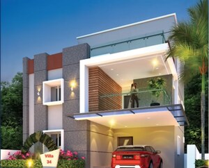 4 BHK Villa – Exterior View View at Kokapet - for Sale