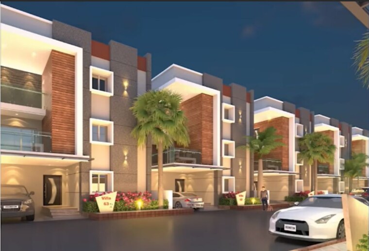 Exterior View, kokapet 4 Bedroom 3305 Sq.Ft. Villa In Kokapet Hyderabad 10703264