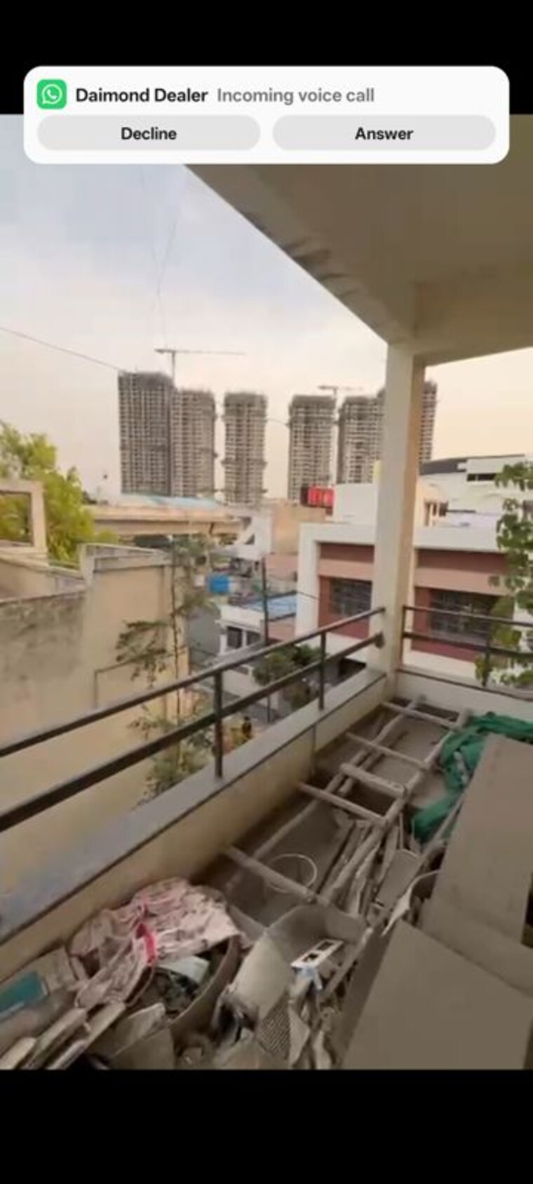 Balcony, nandanvan 2 Bedroom 1097 Sq.Ft. Apartment In Nandanvan Nagpur 10714729