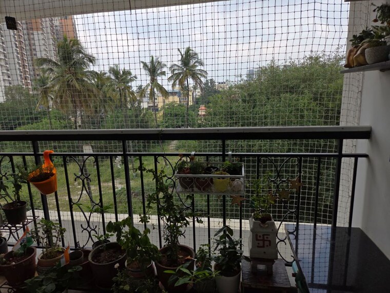 Balcony, prestige-misty-waters-vista-towers 3 Bedroom 1693 Sq.Ft. Apartment In Hebbal Bangalore 10714739