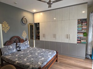 Bedroom in 3 BHK Apartment at Prestige Misty Waters Vista Towers, Hebbal – for Rent