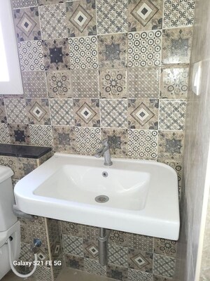 Bathroom in 3 BHK Apartment at Mahindra Eden, Kanakapura Road – for Rent