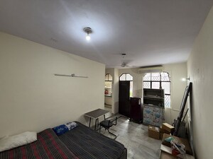 Living Room in 1 RK Builder Floor at Patel Nagar – for Rent