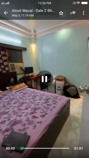 Bedroom in 2 BHK Apartment at Bhelke Nagar – for Rent
