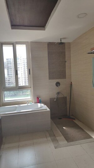 Bathroom in 3.5 BHK Apartment at Jaypee Kalypso Court, Sector 128 – for Rent