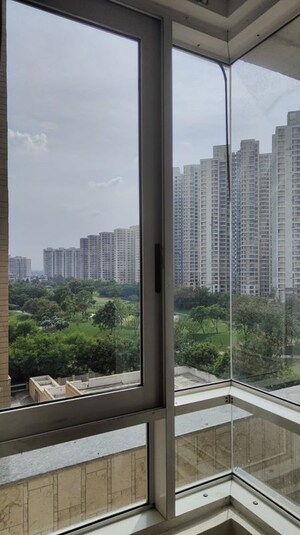 Balcony in 3.5 BHK Apartment at Jaypee Kalypso Court, Sector 128 – for Rent