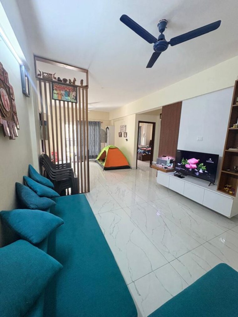 Living Room, slv-elanza 2 Bedroom 1145 Sq.Ft. Apartment In Sampigehalli Bangalore 10714787